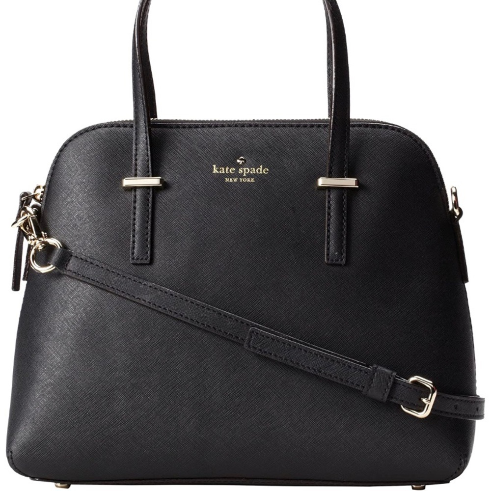 Kate Spade Cedar St Maise Black Tote Crossbody